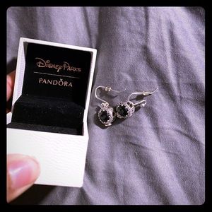 Pandora Disney Evil Queen Earrings
